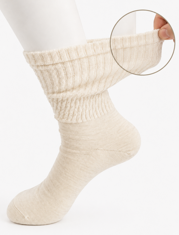 Mongolische Sommersocke, Lang, Comfort Fit