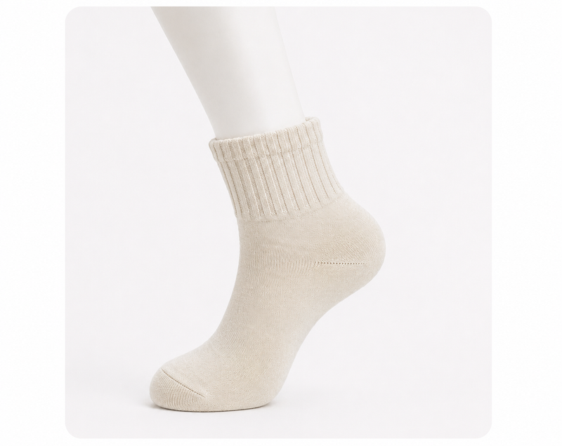 Mongolische Sommersocke, Midi, Regular Fit