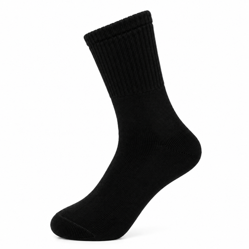 TEGRI Business Socke Schwarz, Regular Fit