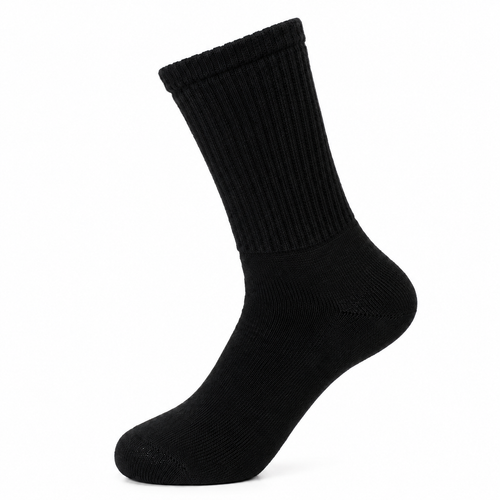 TEGRI Business Socke Schwarz, Comfort Fit