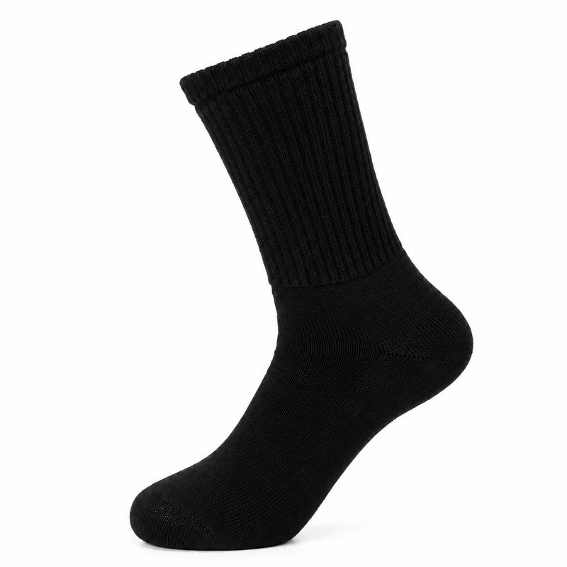 TEGRI Business Socke Schwarz, Comfort Fit