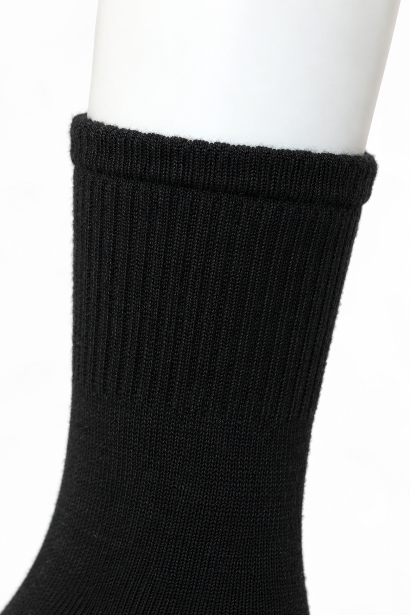 TEGRI Business Socke Schwarz, Regular Fit