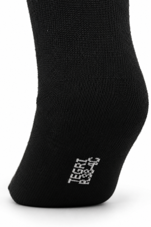 TEGRI Business Socke Schwarz, Regular Fit